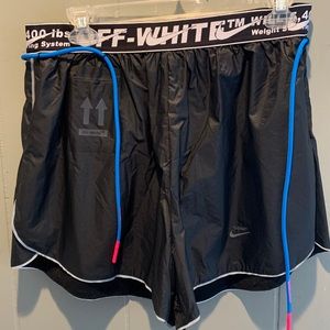 Off White Athletic Shorts